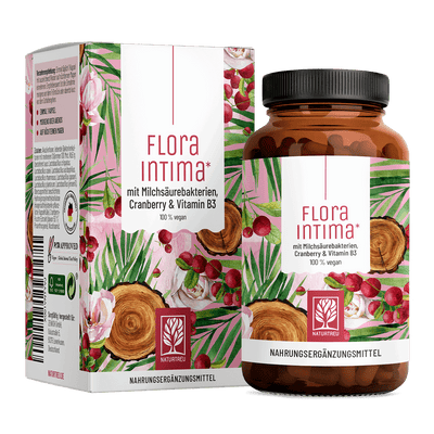 Floraintima Milchsaeurebakterien cranberry vitaminb3