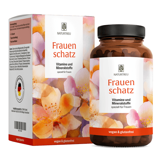 Frauenschatz Vitamin und Mineralstoffe Titelbild