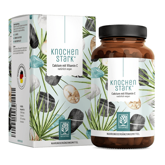 Knochenstark Calcium Vitamin C Titelbild