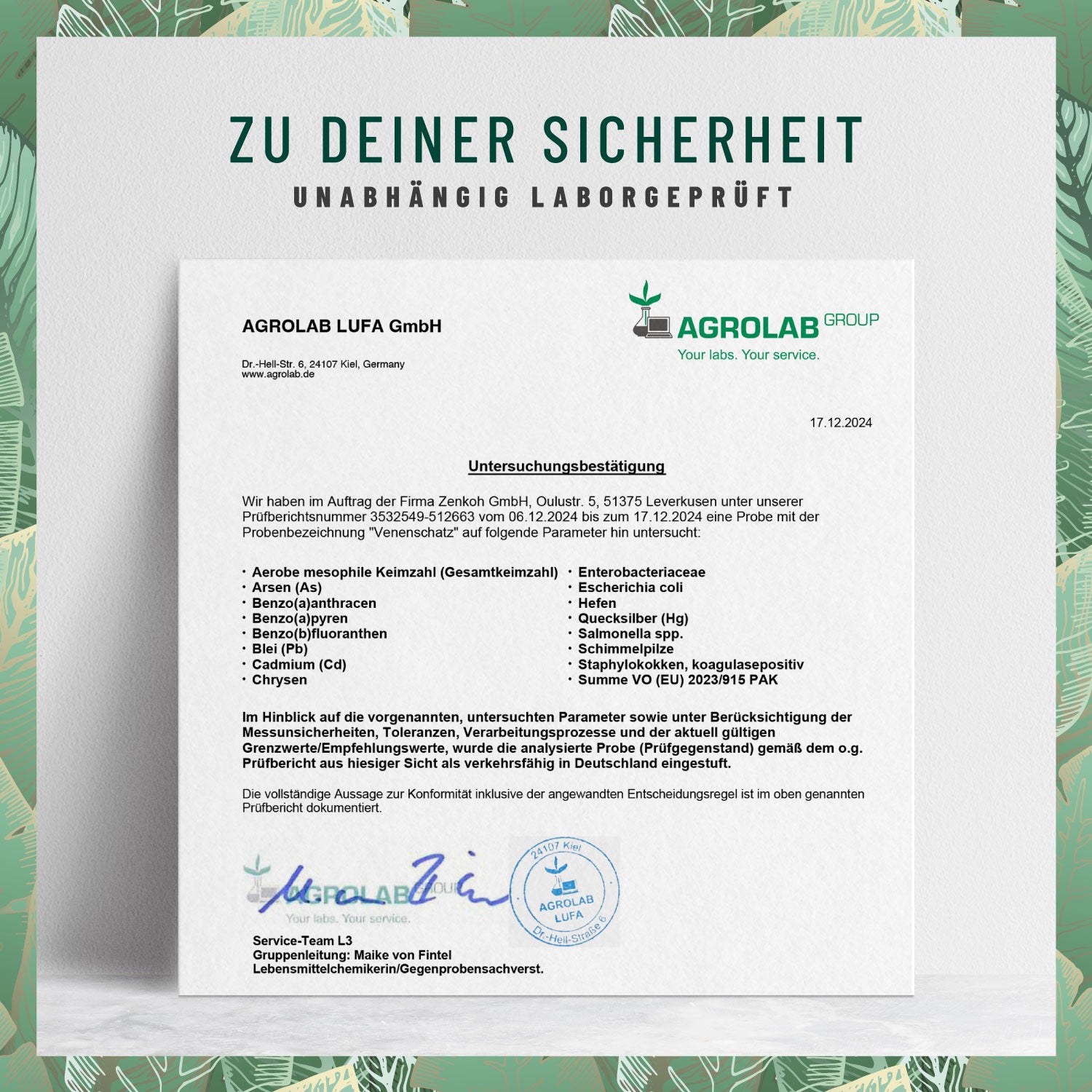 Venenschatz Rutin Steinklee Laborgeprueft