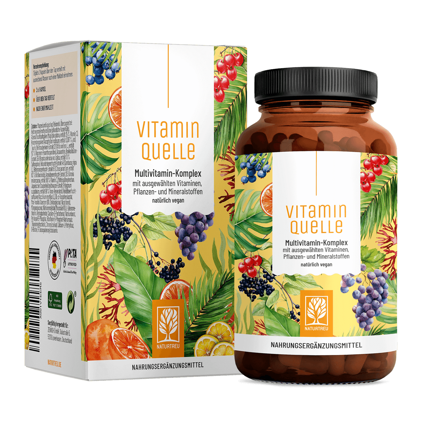 Vitaminquelle Multivitamin-Komplex Titelbild
