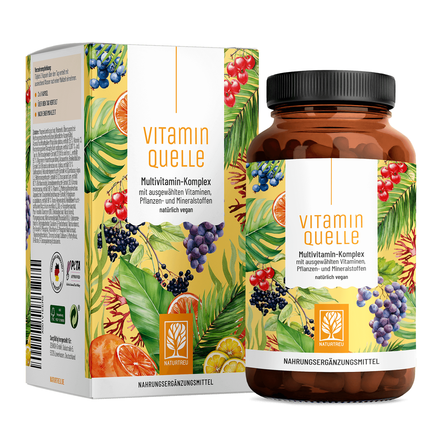 Vitaminquelle Multivitamin-Komplex Titelbild