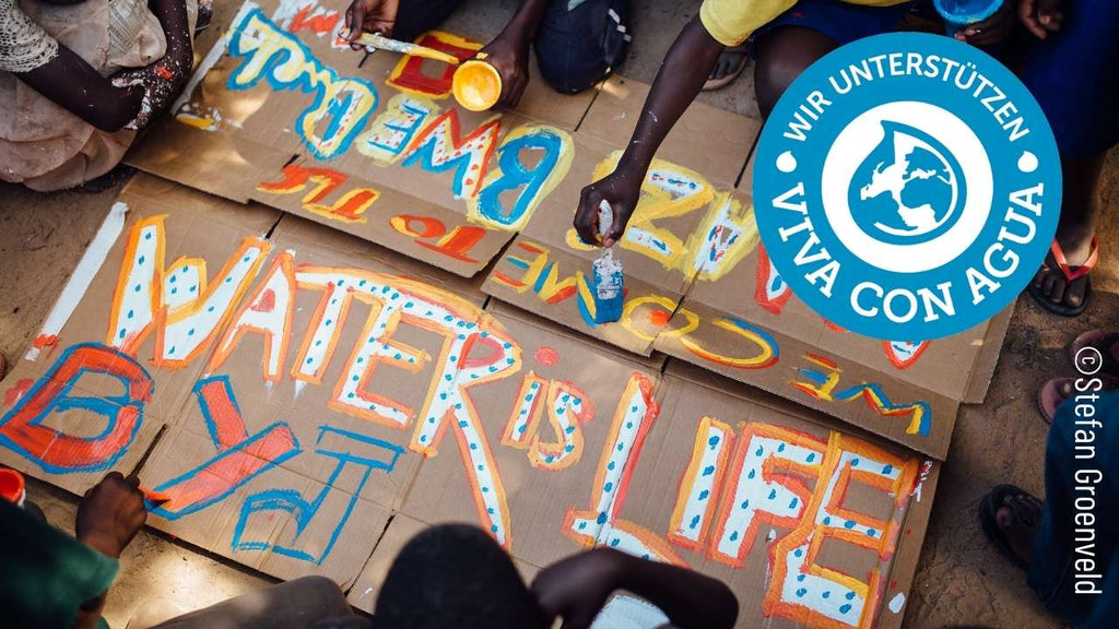 Wasser für alle: NATURTREU unterstützt Viva con Agua