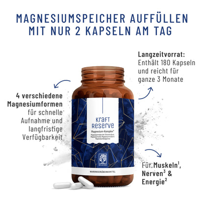 Kraftreserve Hochwertige Inhaltsstoffe
