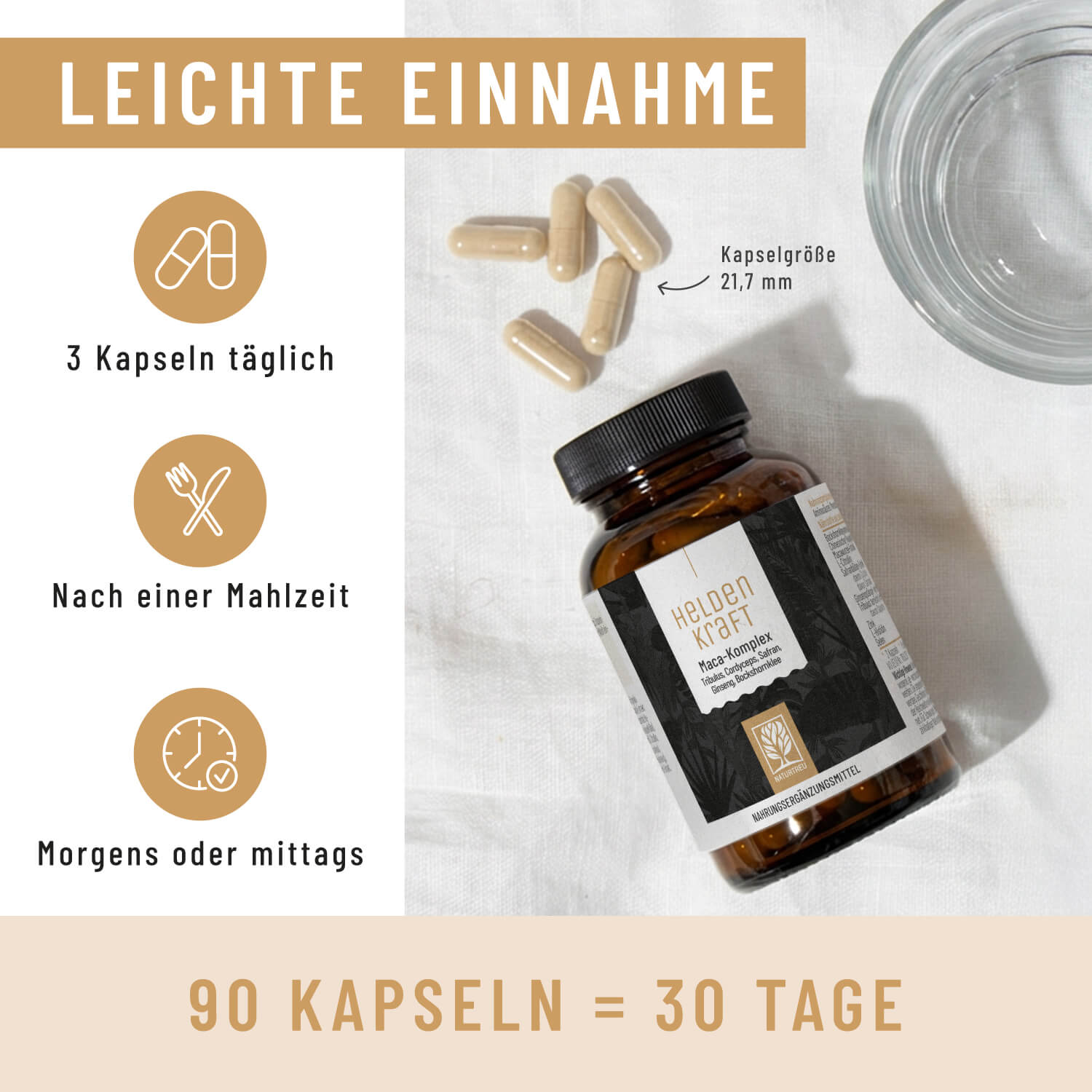 Heldenkraft Einnahme