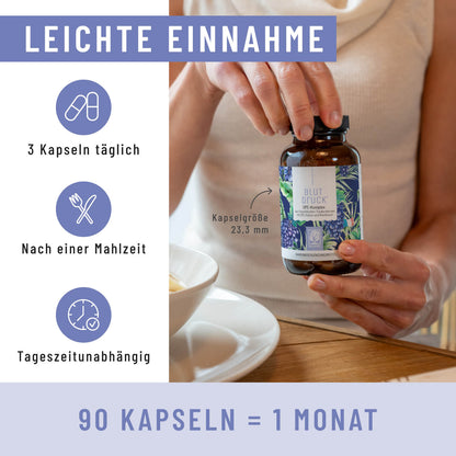 Blutdruck: OPC-Komplex mit Q10, Kalium und Knoblauch