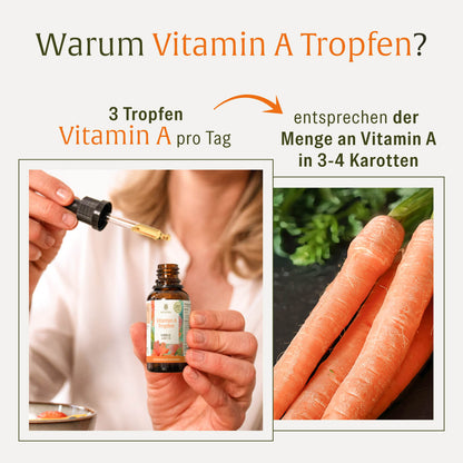 Vitamin A Tropfen: 5.000 I.E. in MCT-Öl