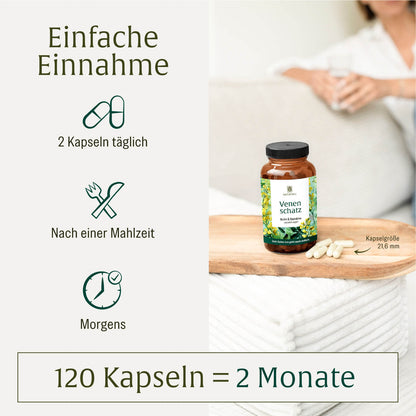 Venenschatz: Rutin & Steinklee Komplex