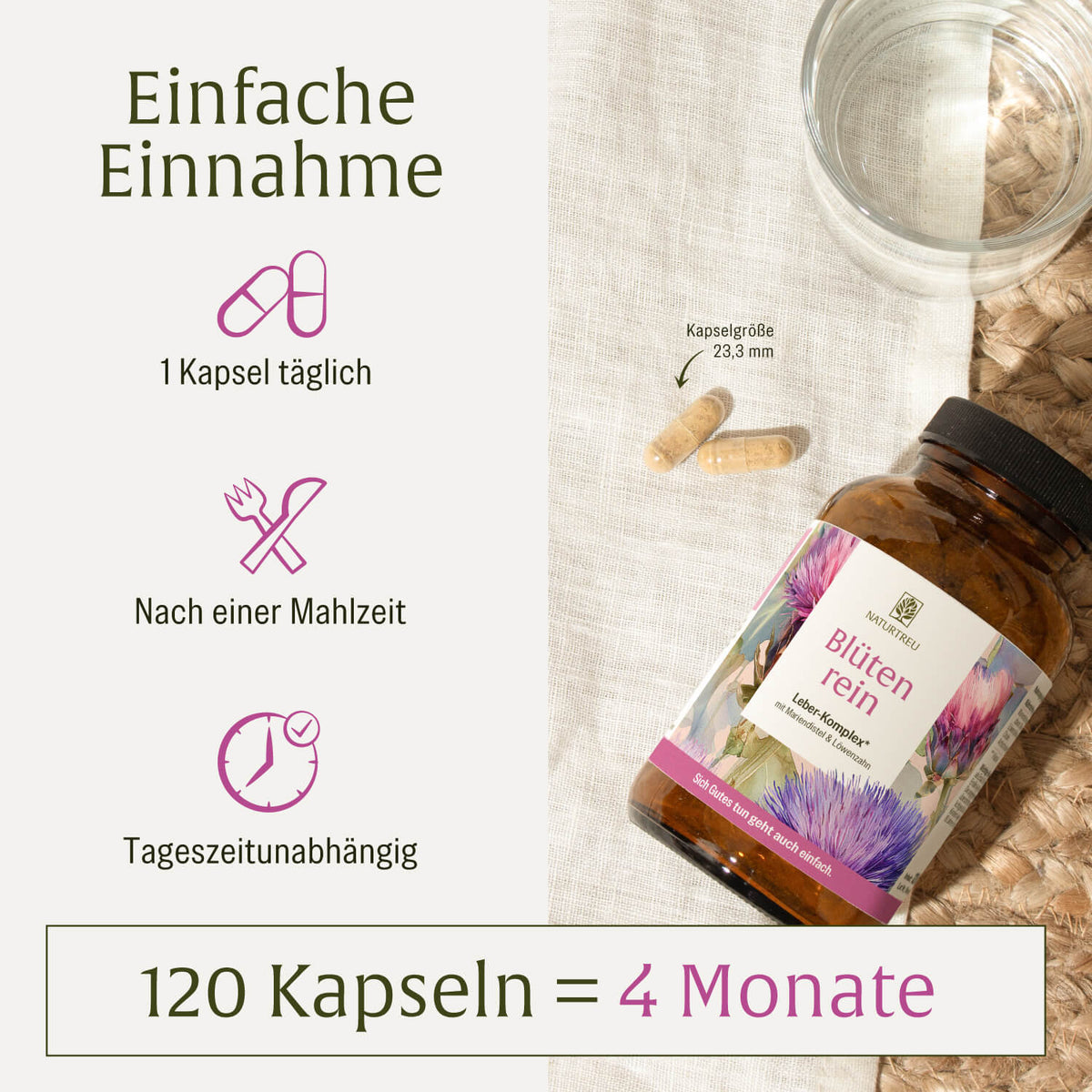 BLRE Bluetenrein Creatives DE Onlineshop Einfache Einnahme