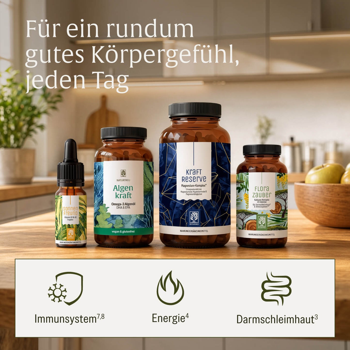 30 Tage Starter Sparpaket: Grundversorgung mit unseren Allroundern