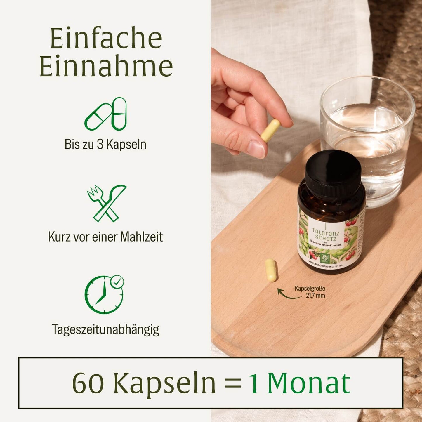 Toleranzschatz: HIT Diaminoxidase (DAO) Komplex
