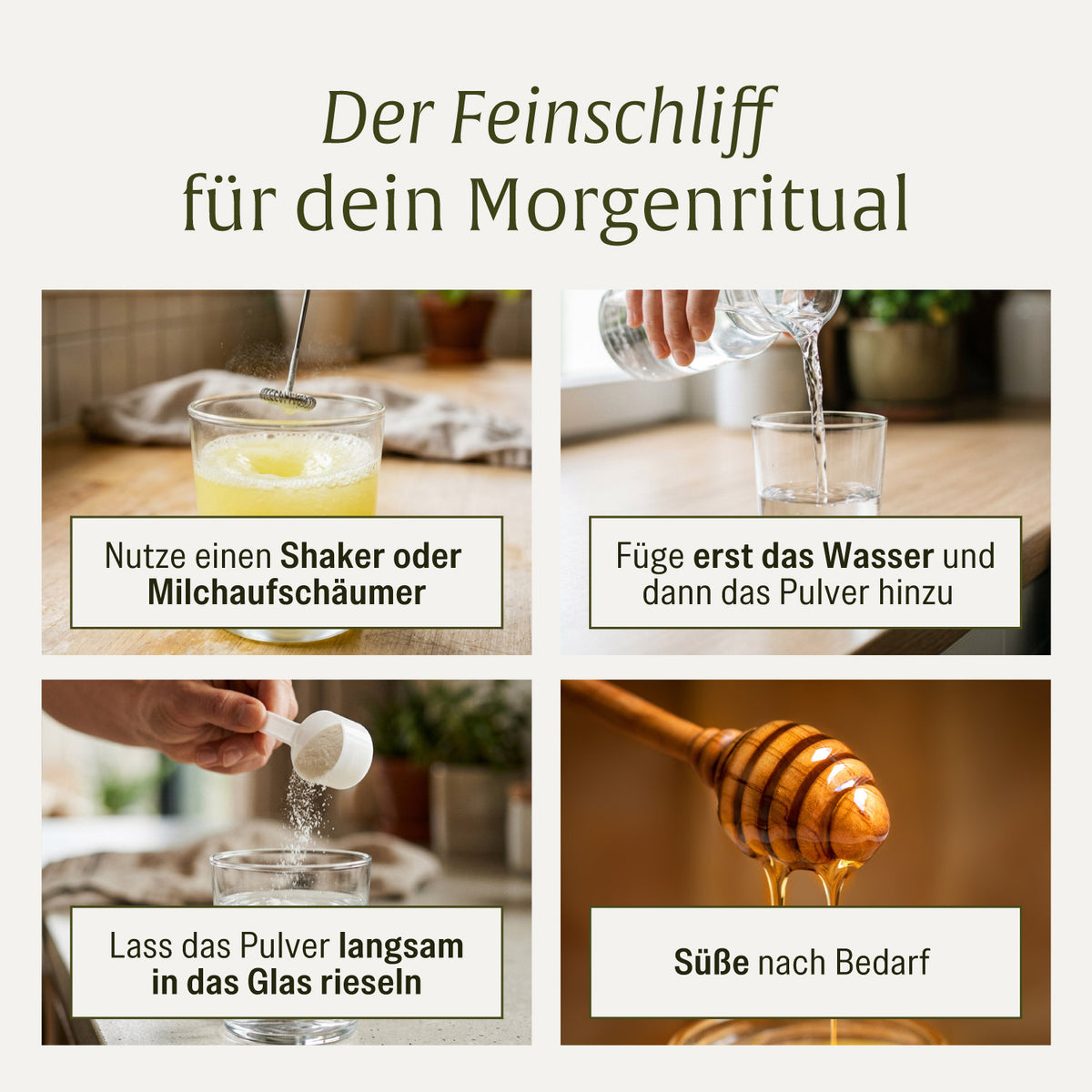 Morgenritual: Stoffwechsel* Routine