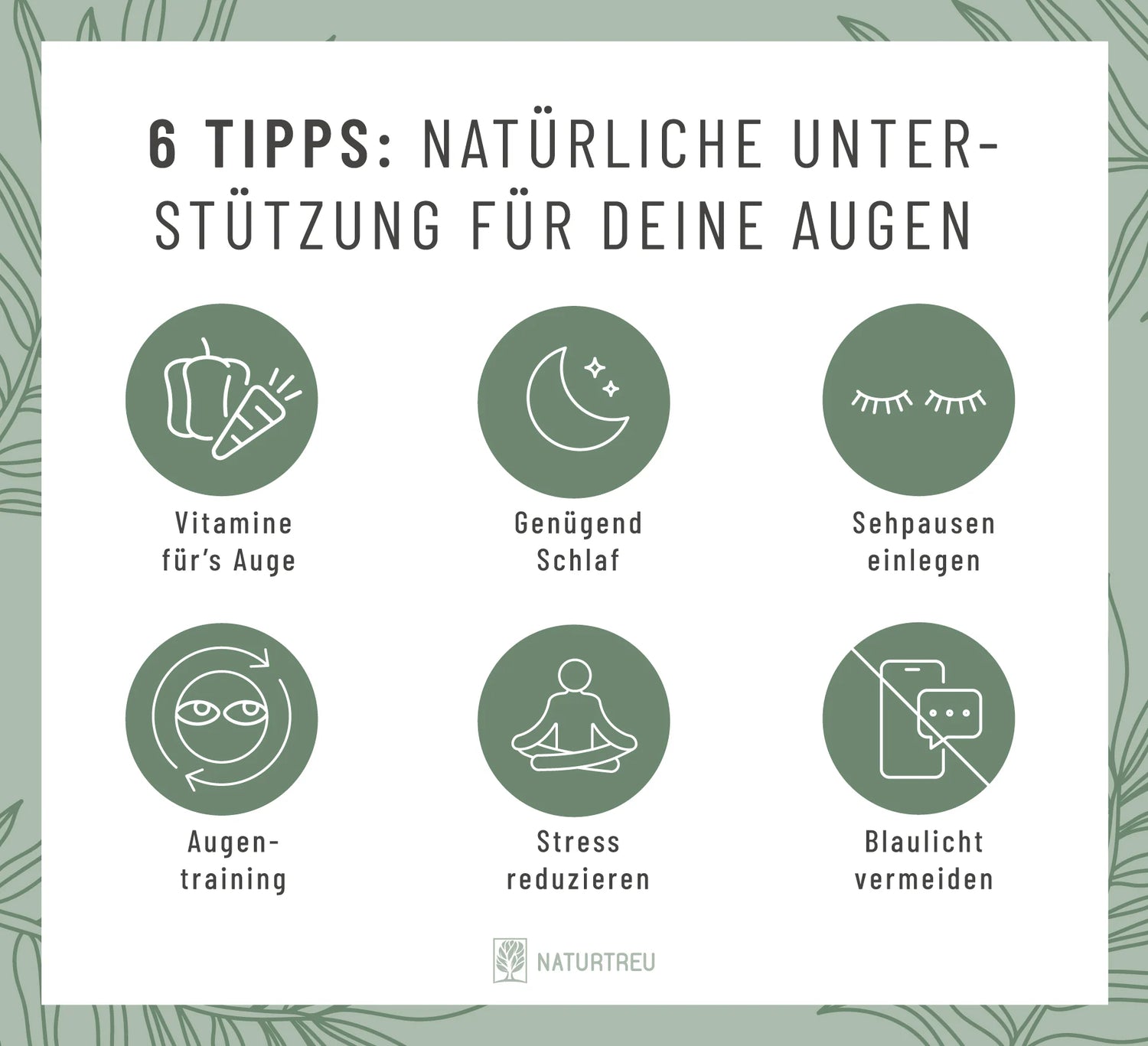 6 Tipps: Augen trainieren und entspannen