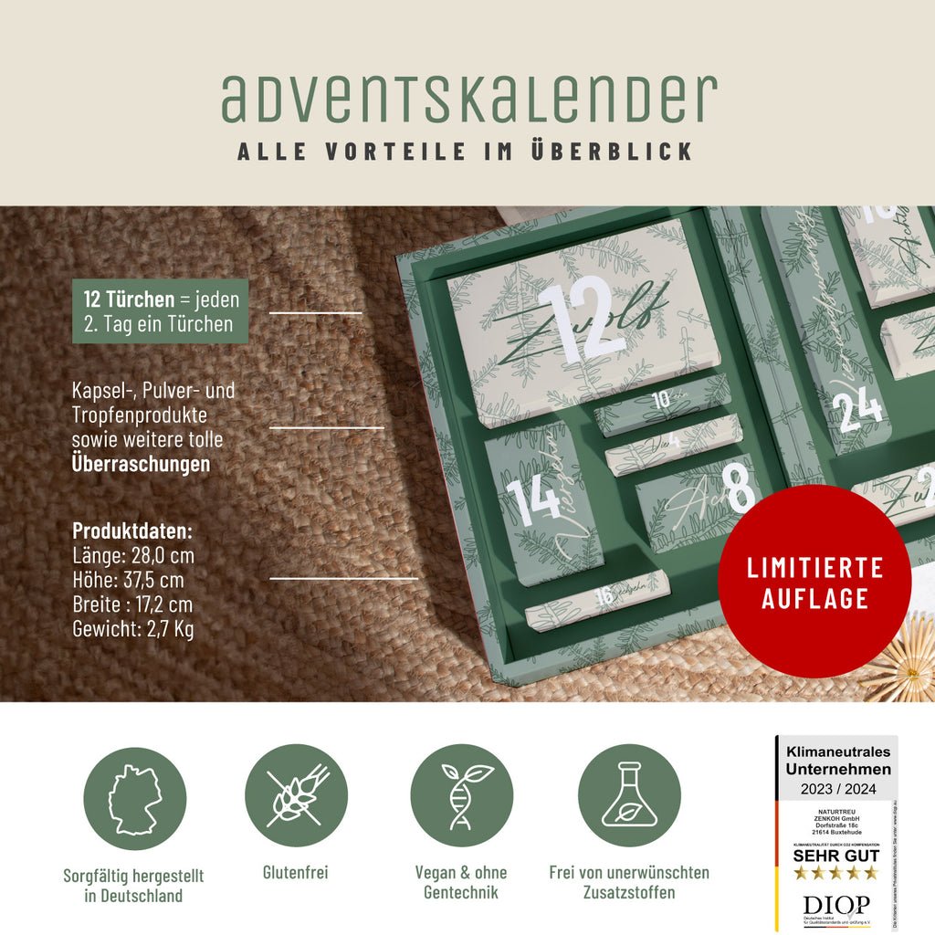 Adventskalender alle Vorteile im Überblick