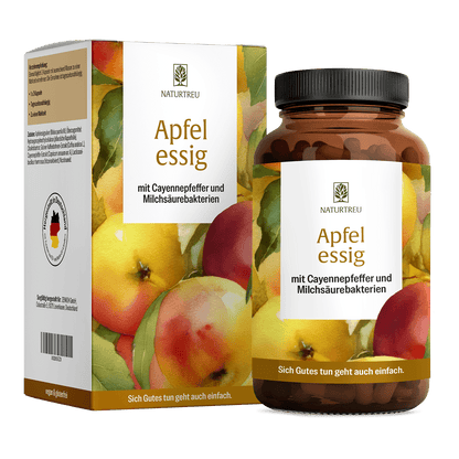 Apfelessig mit Cayennepfeffer und Milchsaeurebakterien Titelbild