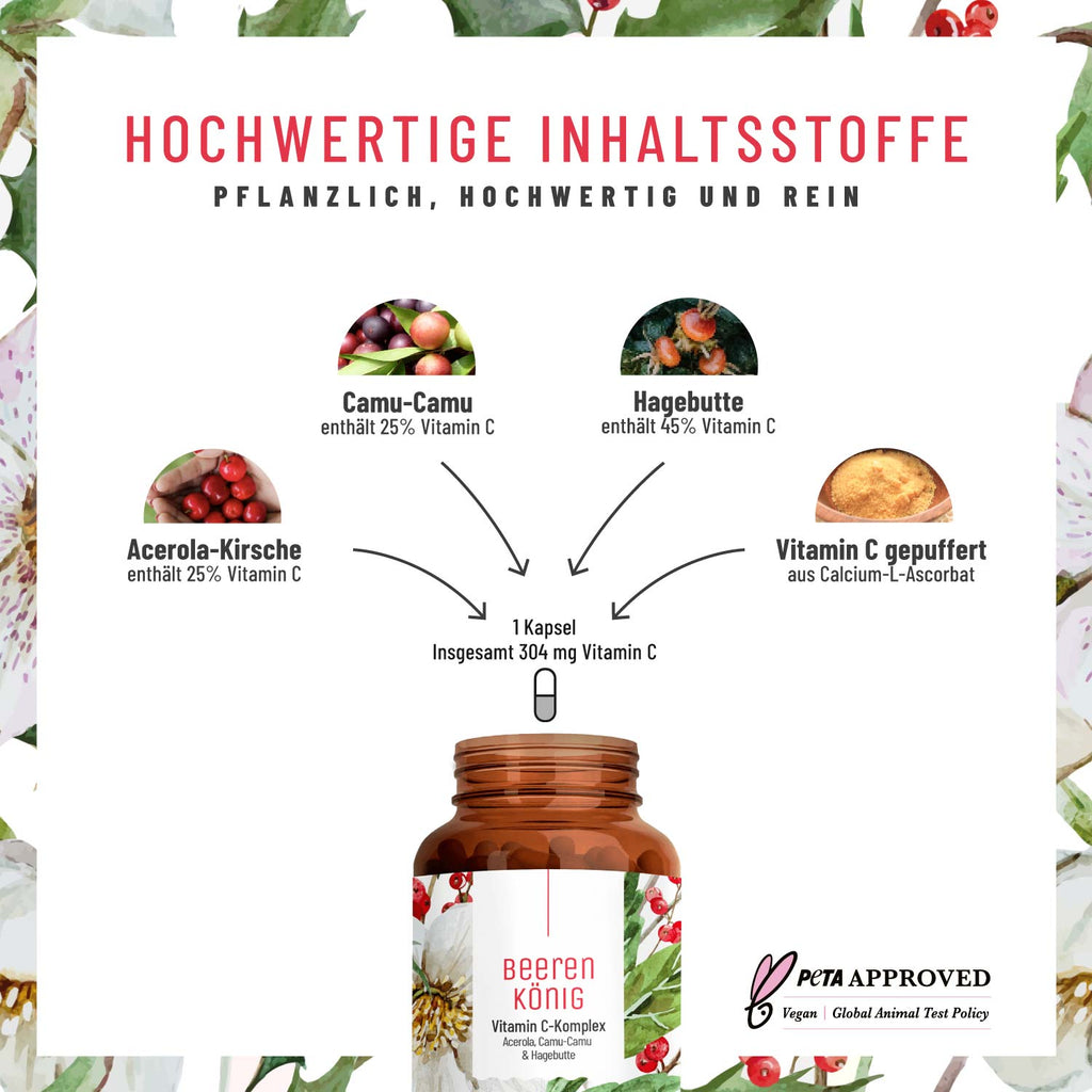 Beerenkoenig Vitamin-C-Komplex Hochwertige-Inhaltsstoffe 