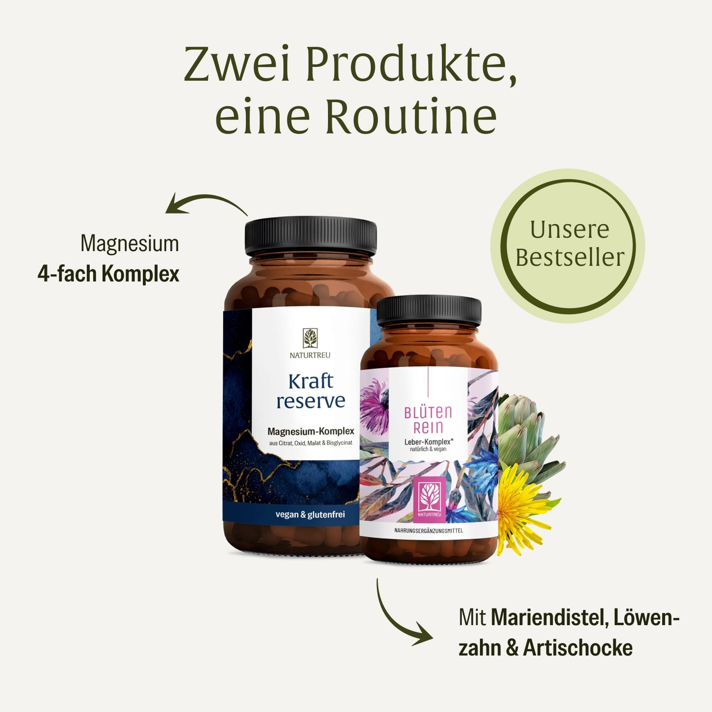 Bestseller Sparpaket: Blütenrein & Kraftreserve