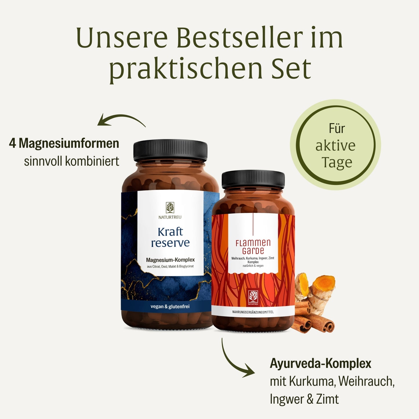 Bewegungsfreude Sparpaket: Kraftreserve & Flammengarde