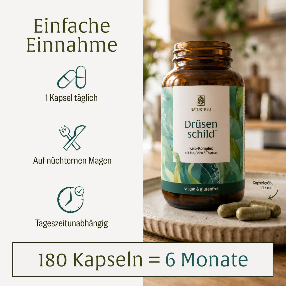 Druesenschild Kelp Komplex Einfache Einnahme