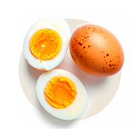 3 Eier (für Vitamin A)