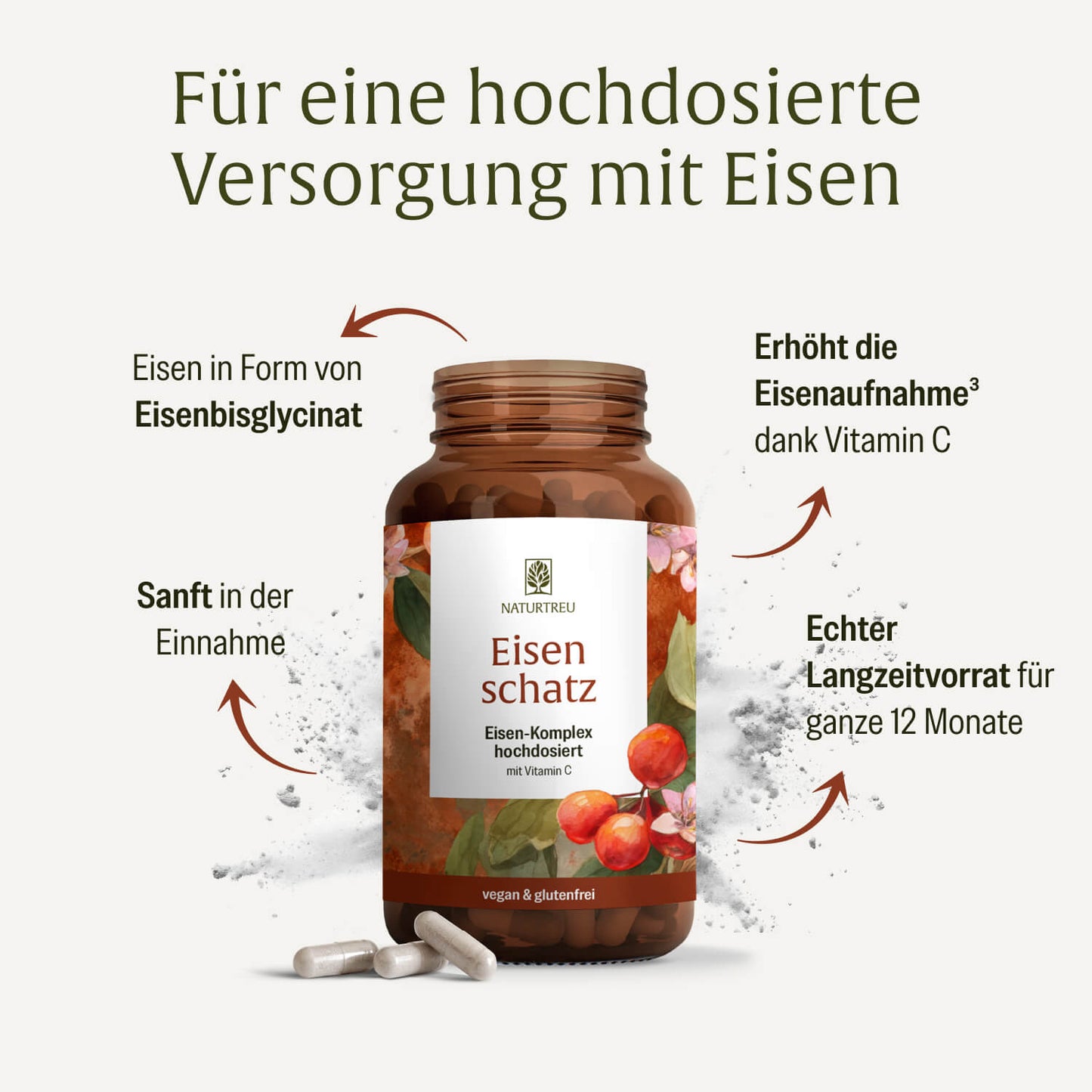 Eisenschatz Eisenkomplex Creatives DE Inhaltsstoffe