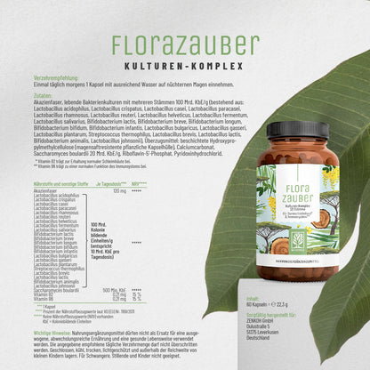 Florazauber Kulturen-Komplex Etikett 01