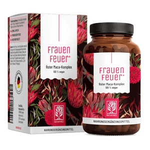 Frauenfeuer Roter-Maca-Komplex Titelbild