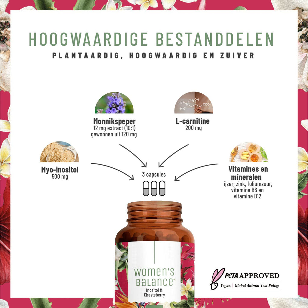 Frauenstaerke Inositol Moenchspfeffer NL Hochwertige-Inhaltsstoffe