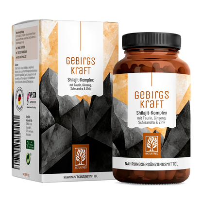 Gebirgskraft Shilajit-Komplex Titelbild