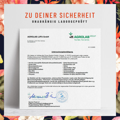 Glanzleistung Coenzym Q10 Laborzertifikat