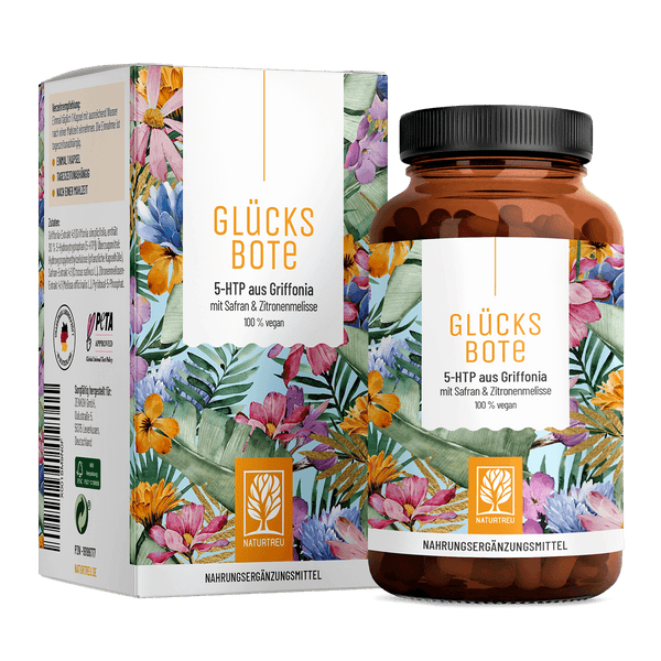 5-HTP aus Griffonia mit Safran & Zitronenmelisse