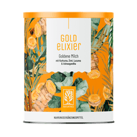 Goldelixier: Goldene Milch mit Kurkuma, Zimt, Lucuma & Ashwagandha