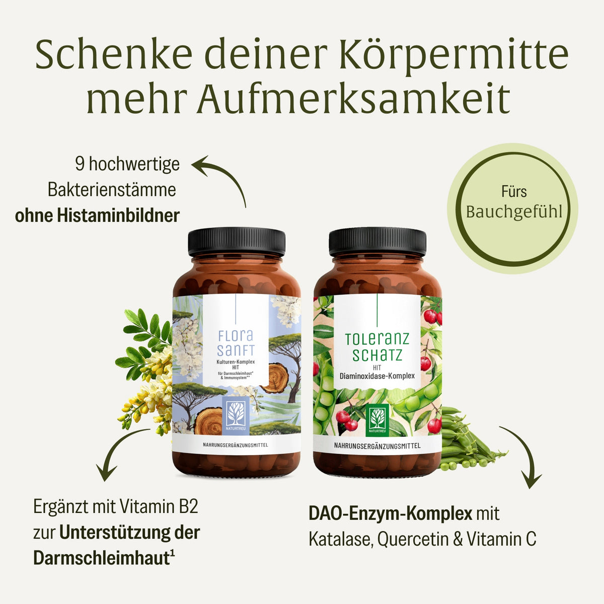 HIT Wohlfühl Sparpaket: Florasanft & Toleranzschatz