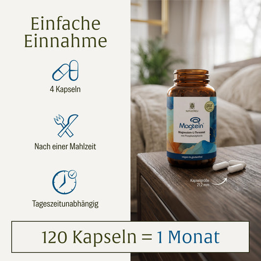 Magtein®: Magnesium-L-Threonat mit Phosphatidylserin