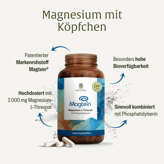 Magtein®: Magnesium-L-Threonat mit Phosphatidylserin