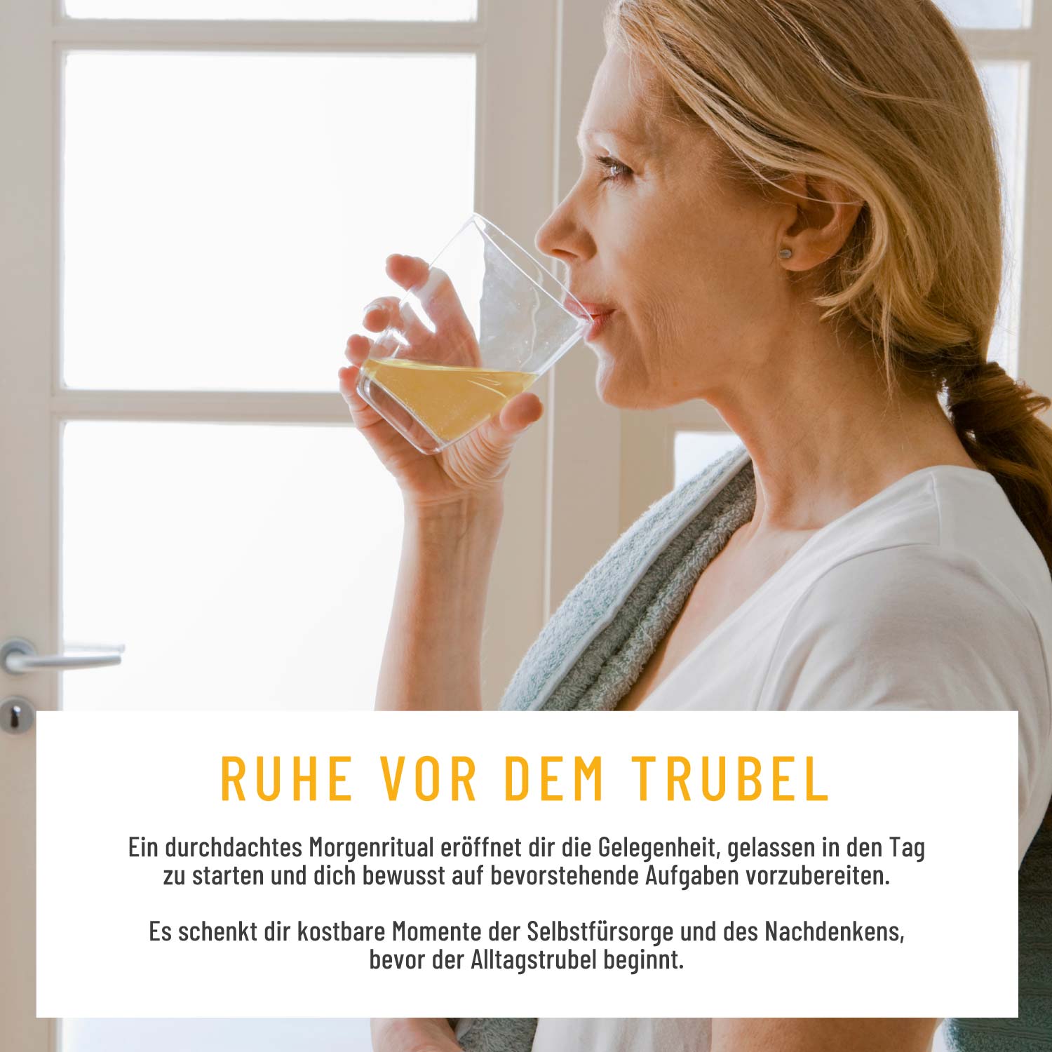 Morgenritual Stoffwechsel Routine Mood