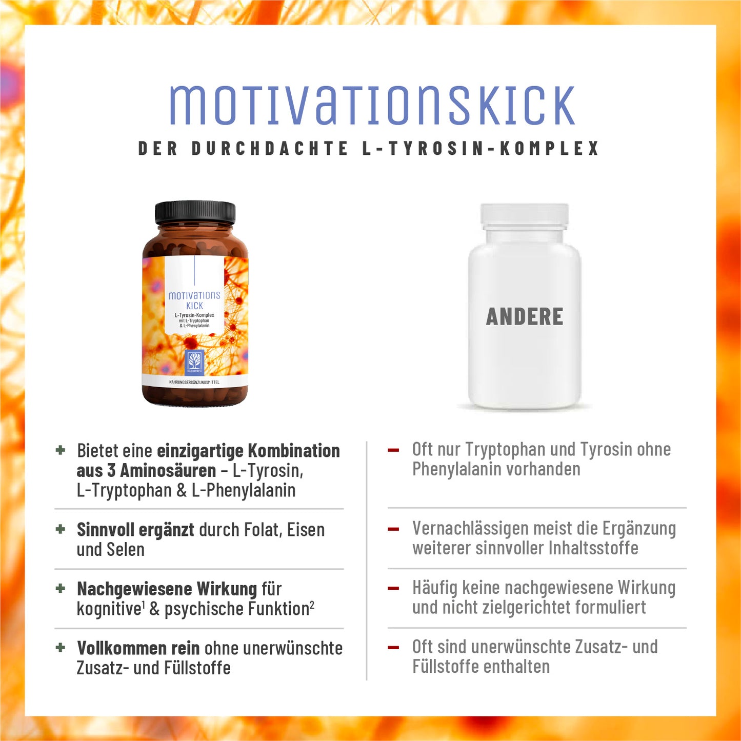 motivationskick l-tyrosin komplex vergleich