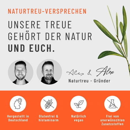 Muskelration Magnesiumcitrat L-Glutamin Onlineshop Naturtreu Versprechen