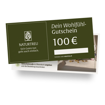 Geschenkgutschein zum Selbstausdrucken