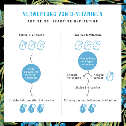 Nervenstark Vitamin-B-Komplex Wirkung Aktiv Inaktiv 
