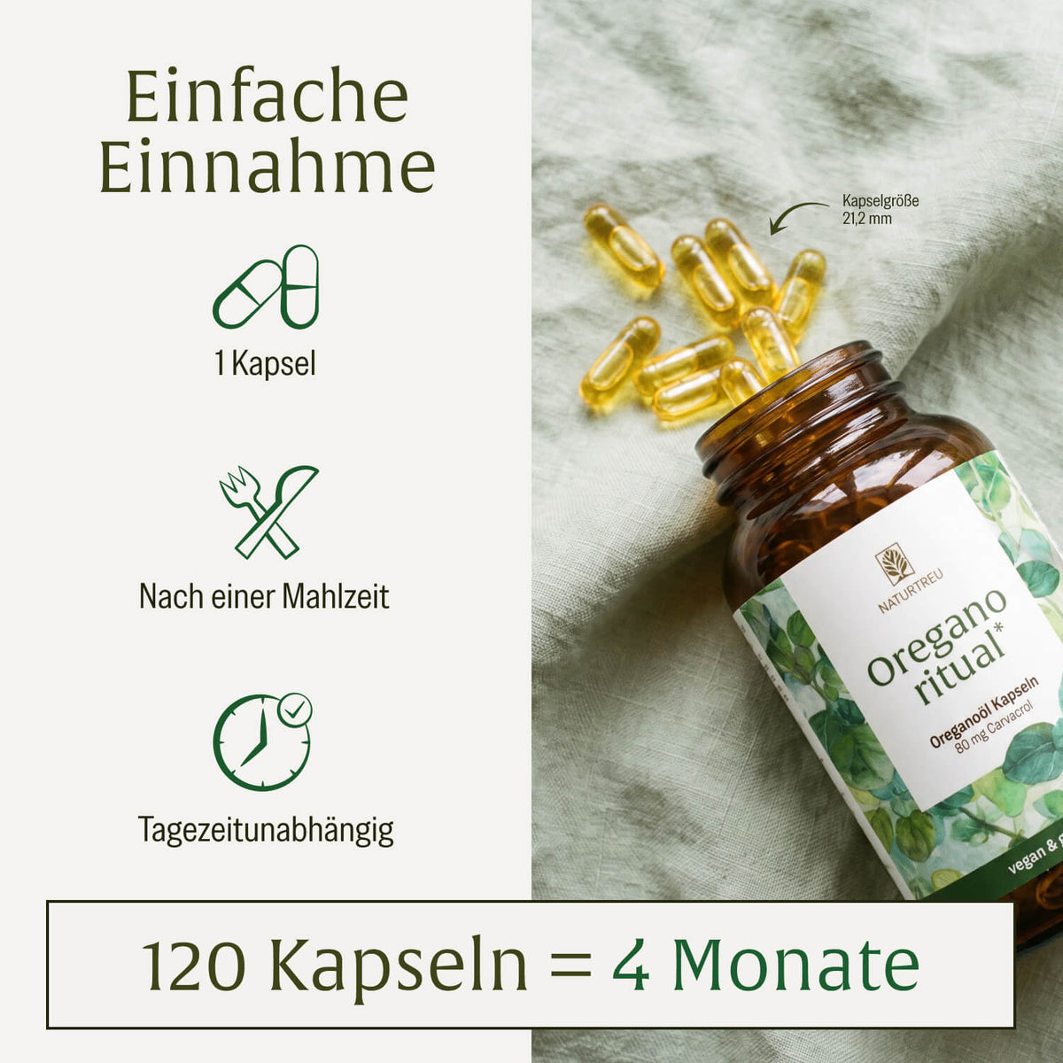 Oreganoritual: Oregano Öl Kapseln