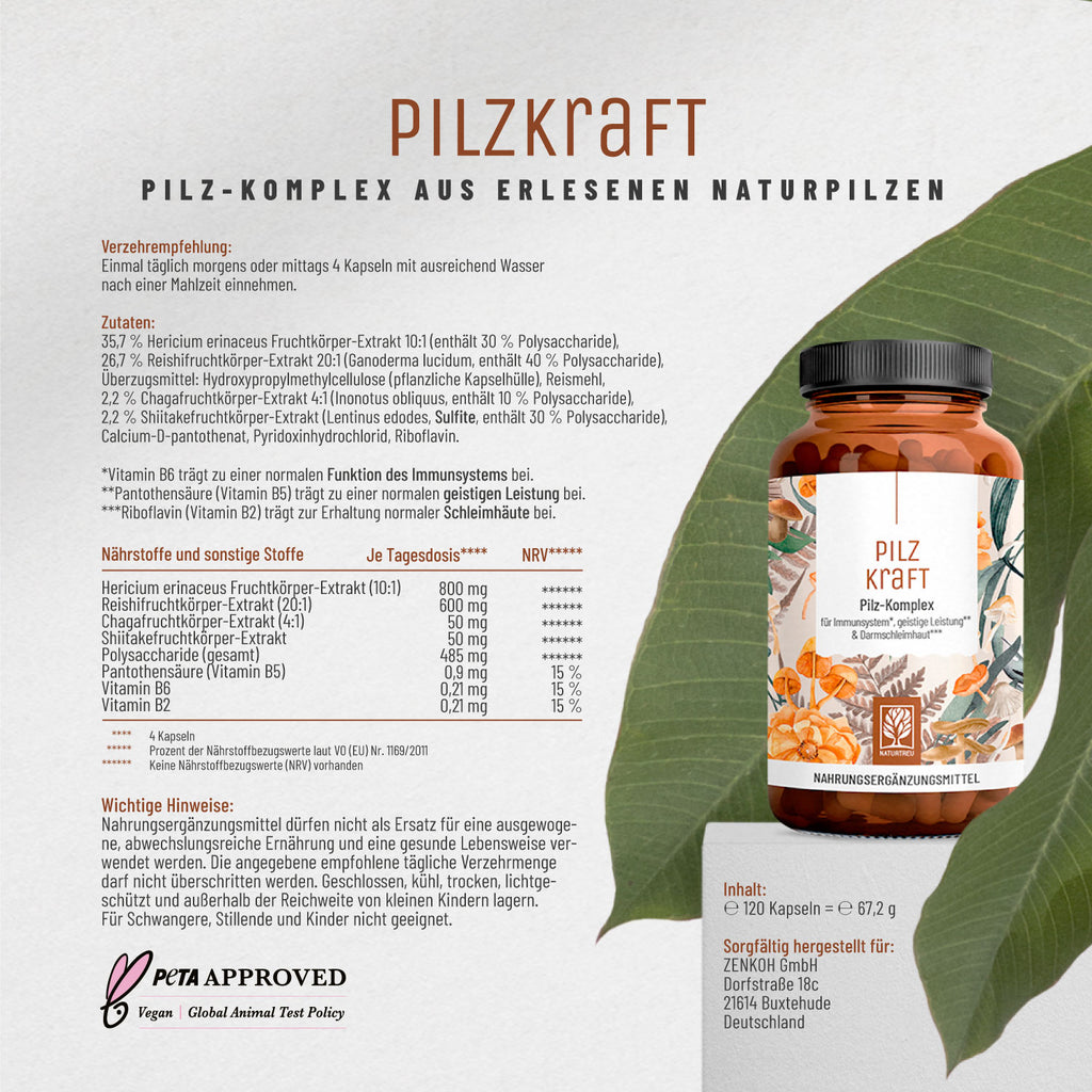 Pilzkraft Pilz-Komplex Etikett 01