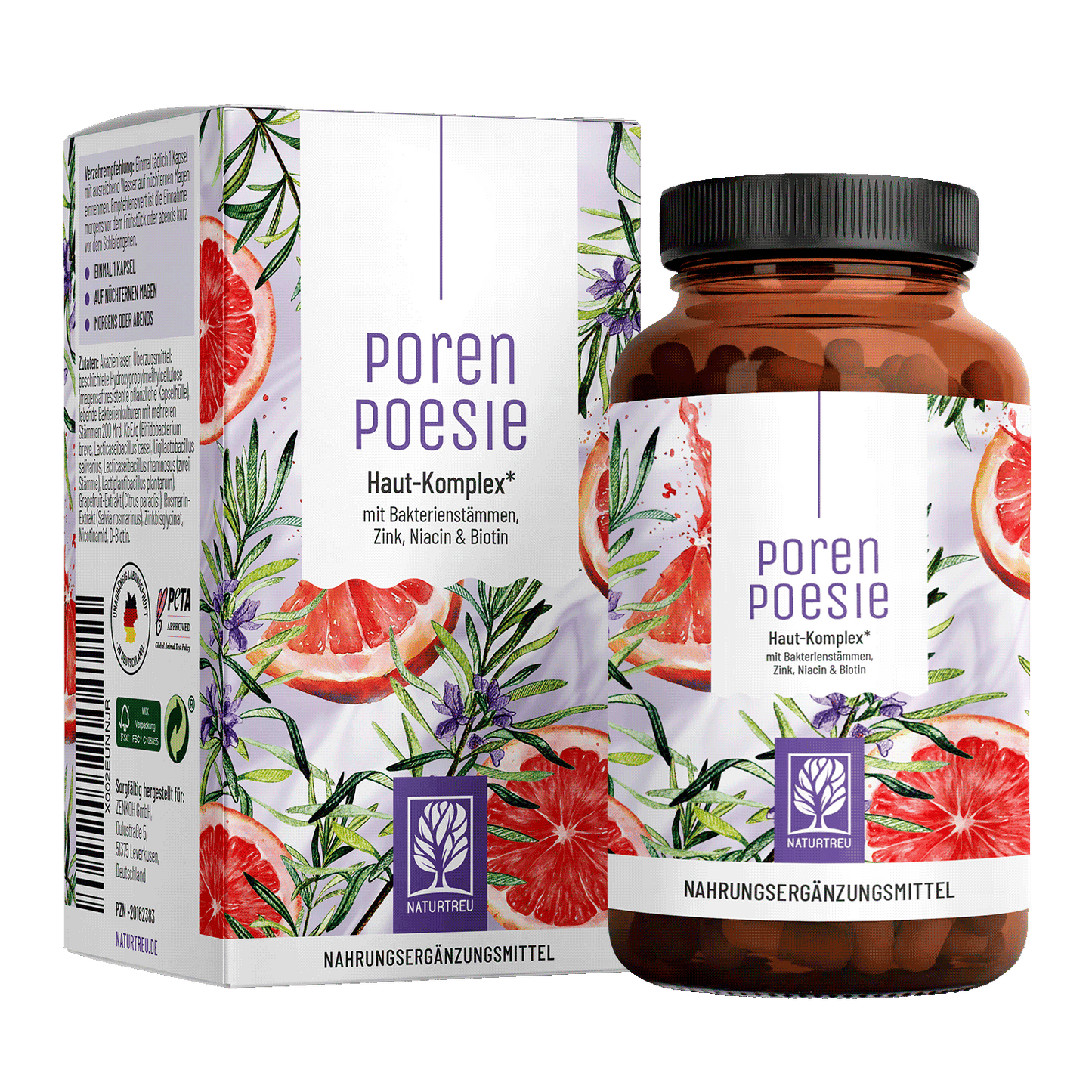 Porenpoesie Haut-Komplex Titelbild