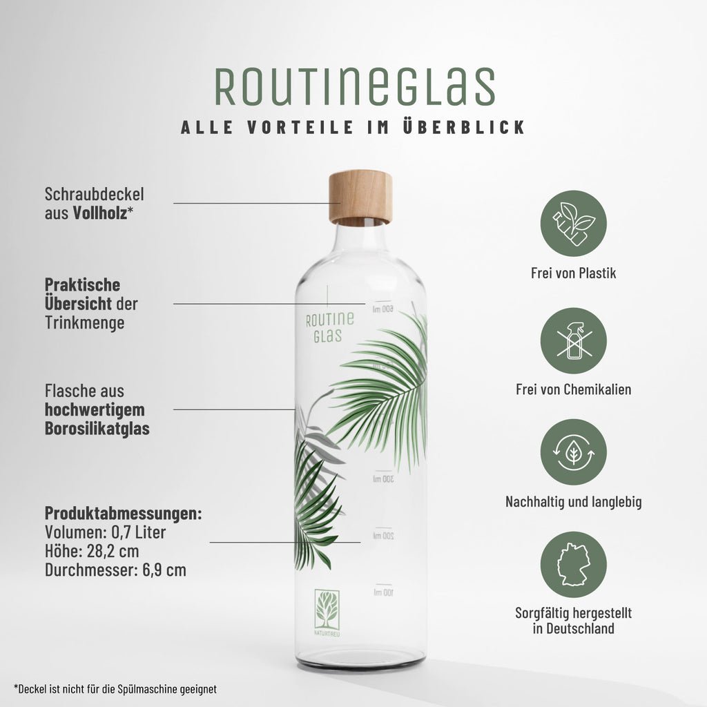 Routineglas Trinkflasche Alle Vorteile 