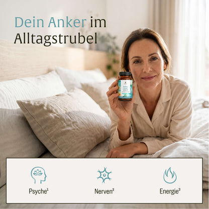 Ruhekraft: mit Vitamin B6, Ashwagandha & Rosenwurz