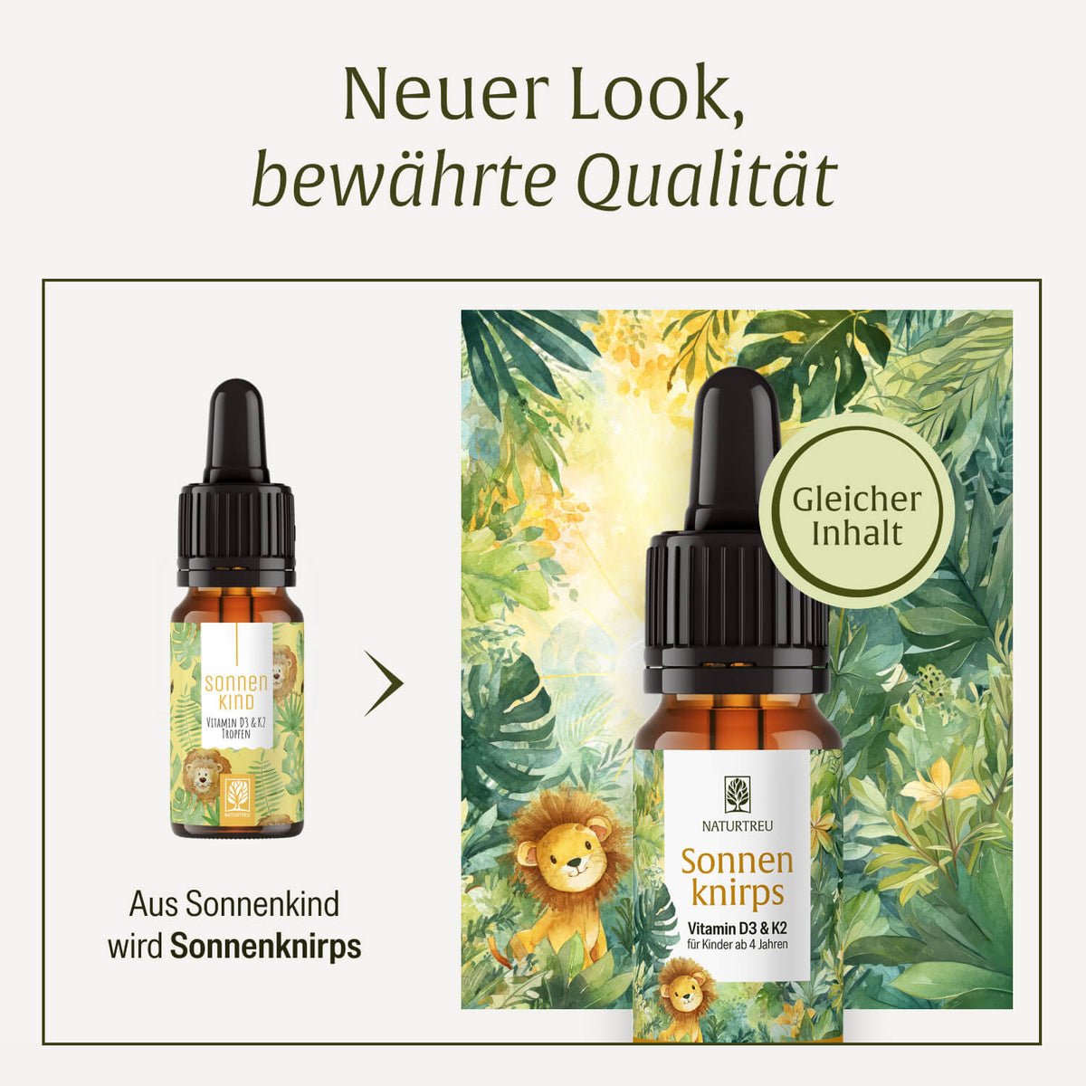 Sonnenknirps: Vitamin D3 & K2 für Kinder ab 4 Jahren