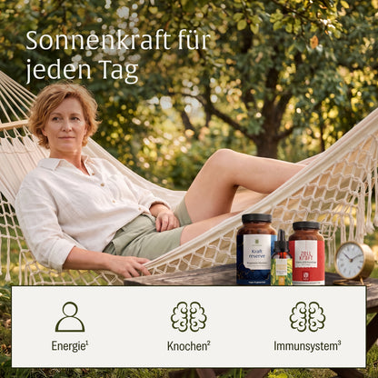 Sonnenkraft Sparpaket: Kraftreserve, Sonnenfreund, Zellkraft