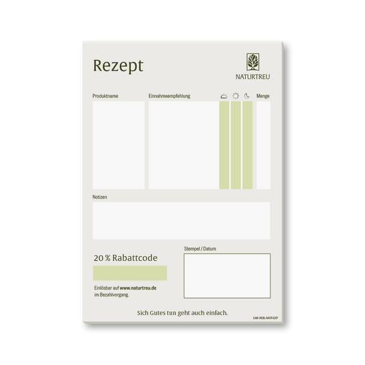 Starterkit Rezeptblock