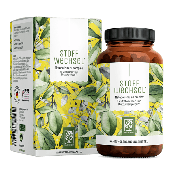 Metabolismus-Komplex für Stoffwechsel* und Blutzuckerspiegel**
