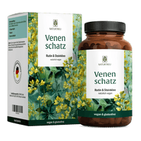 Venenschatz: Rutin & Steinklee Kapseln mit essenziellen Spurenelementen